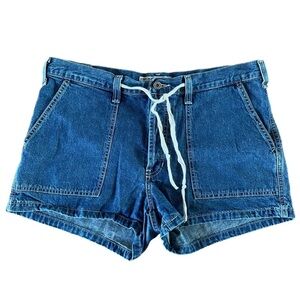 VTG 90s Abercrombie Fitch Denim High Rise Shorts Made in the USA